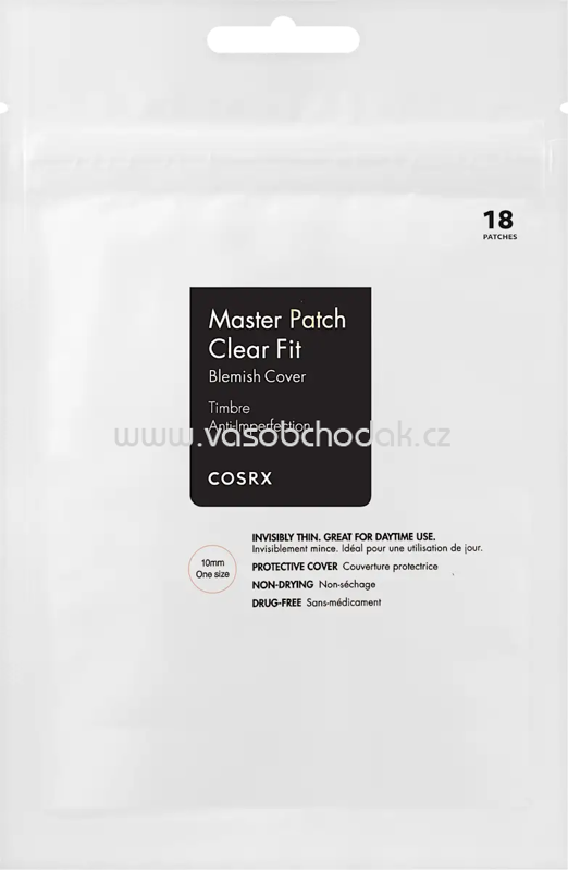 Cosrx Anti Pickel Patches Master Clear Fit, 18 St