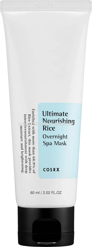 Cosrx Gesichtsmaske Overnight Ultimate Nourishing Rice Spa, 60 ml