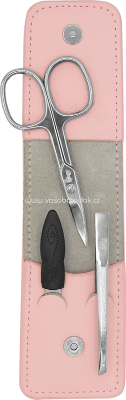Credo Maniküre-Etui Leder 3tlg., 1 St Credo Maniküre-Etui Leder 3tlg., 1 St