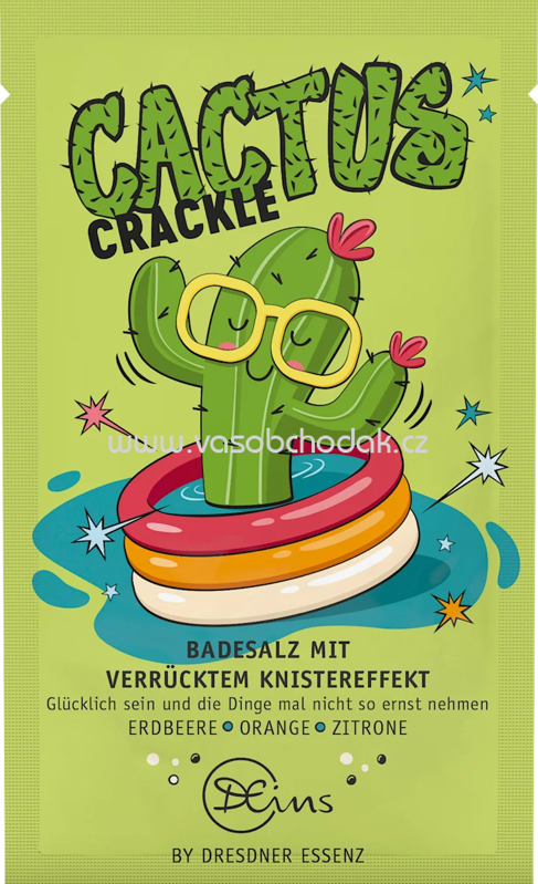 DEins Badesalz Cactus Crackle mit Knistereffekt, 60 g