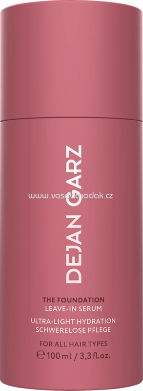 DEJAN GARZ Leave-In Serum The Foundation, 100 ml DEJAN GARZ Leave-In Serum The Foundation, 100 ml