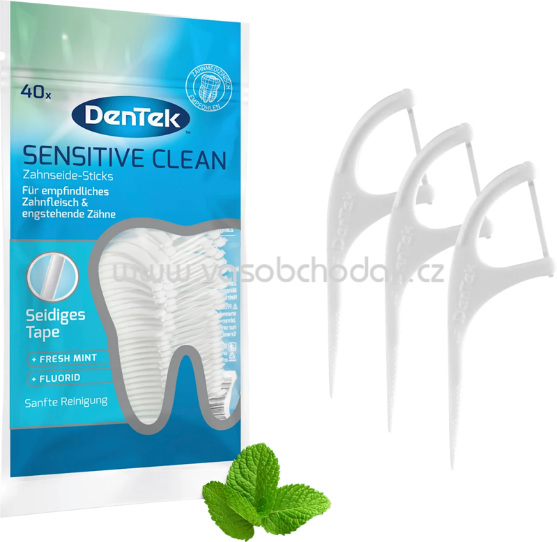 DenTek Zahnseidesticks sensitiv, 40 St DenTek Zahnseidesticks sensitiv, 40 St