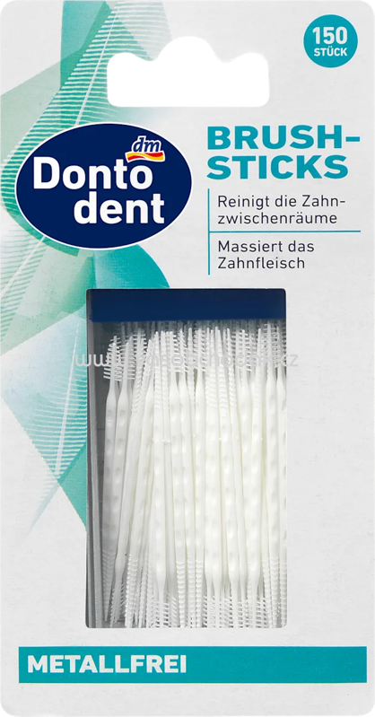 Dontodent Brushsticks metallfrei, 150 St Dontodent Brushsticks metallfrei, 150 St