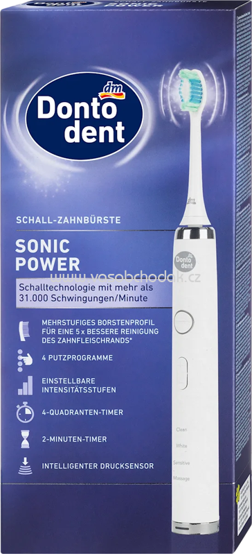 Dontodent Elektrische Schallzahnbürste Sonic Power, 1 St Dontodent Elektrische Schallzahnbürste Sonic Power, 1 St