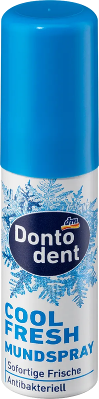 Dontodent Mundspray cool fresh, fluoridfrei, 15 ml Dontodent Mundspray cool fresh, fluoridfrei, 15 ml