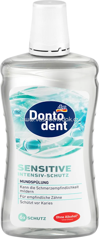 Dontodent Mundspülung sensitive intensiv Schutz, 500 ml Dontodent Mundspülung sensitive intensiv Schutz, 500 ml