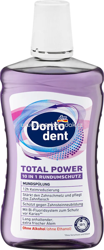 Dontodent Mundspülung Total Power, 500 ml Dontodent Mundspülung Total Power, 500 ml