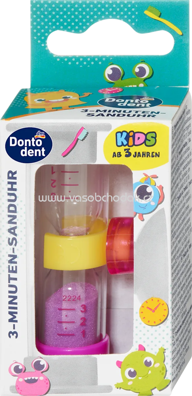 Dontodent Sanduhr Kids 3-Minuten, 1 St Dontodent Sanduhr Kids 3-Minuten, 1 St