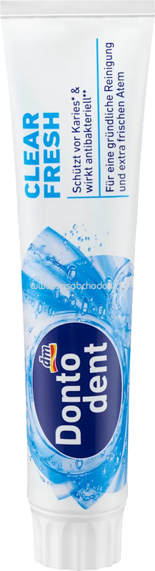 Dontodent Zahnpasta Clear Fresh, 125 ml Dontodent Zahnpasta Clear Fresh, 125 ml