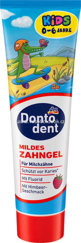 Dontodent Zahnpasta Kids Mildes Zahngel, bis 6 Jahre, 100 ml Dontodent Zahnpasta Kids Mildes Zahngel, bis 6 Jahre, 100 ml