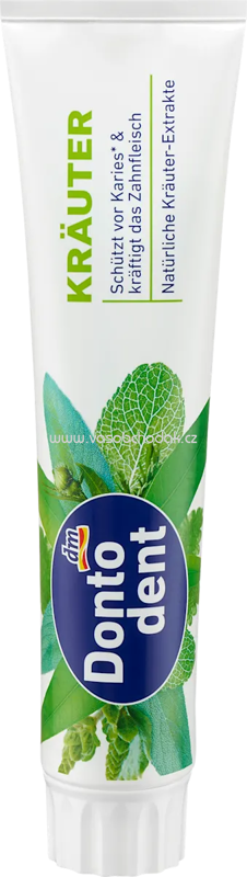 Dontodent Zahnpasta Kräuter, 125 ml Dontodent Zahnpasta Kräuter, 125 ml