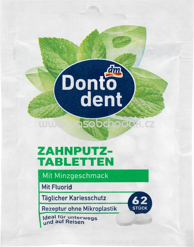 Dontodent Zahnputztabletten, 20 g Dontodent Zahnputztabletten, 20 g