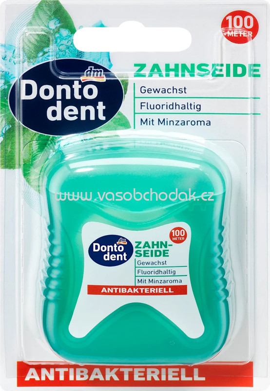Dontodent Zahnseide antibakteriell, 1 St Dontodent Zahnseide antibakteriell, 1 St