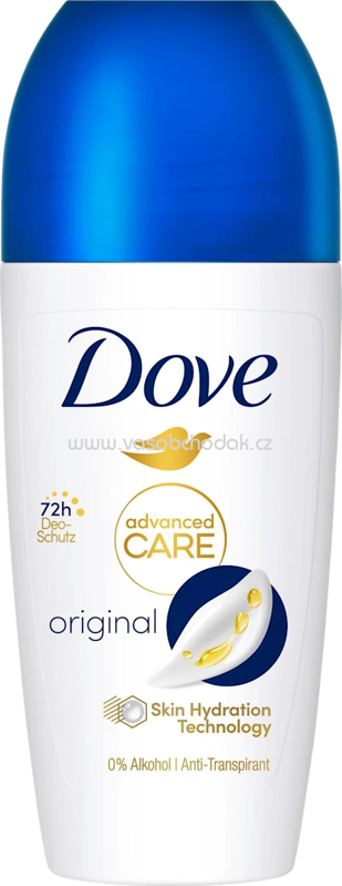 Dove Antitranspirant Deo Roll-on Advanced Care Original, 50 ml Dove Antitranspirant Deo Roll-on Advanced Care Original, 50 ml