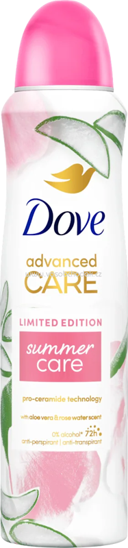Dove Antitranspirant Deospray Advanced Care, Summer Care, 150 ml Dove Antitranspirant Deospray Advanced Care, Summer Care, 150 ml