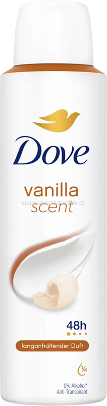 Dove Antitranspirant Deospray Vanilla Scent, 150 ml Dove Antitranspirant Deospray Vanilla Scent, 150 ml