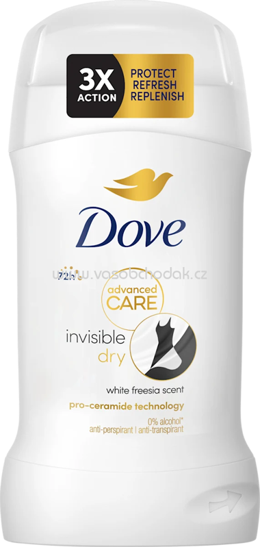 Dove Antitranspirant Deostick Advanced Care Invisible Dry, 50 ml Dove Antitranspirant Deostick Advanced Care Invisible Dry, 50 ml