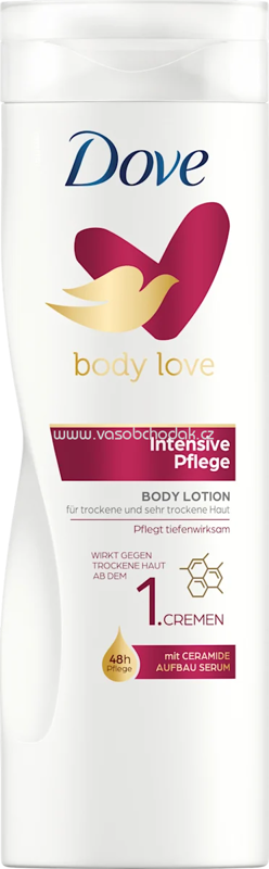 Dove Bodylotion body love intensive Pflege, 400 ml Dove Bodylotion body love intensive Pflege, 400 ml