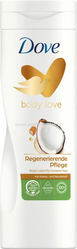 Dove Bodylotion body love verwöhnende Pflege, 400 ml Dove Bodylotion body love verwöhnende Pflege, 400 ml