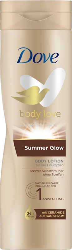 Dove Bodylotion body love summer glow, 250 ml Dove Bodylotion body love summer glow, 250 ml