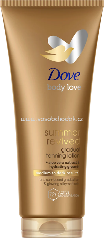 Dove Bodylotion Tanning Medium to Dark, 200 ml Dove Bodylotion Tanning Medium to Dark, 200 ml