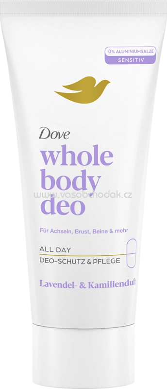 Dove Deocreme Whole Body Lavendel & Kamillenduft, 75 ml Dove Deocreme Whole Body Lavendel & Kamillenduft, 75 ml