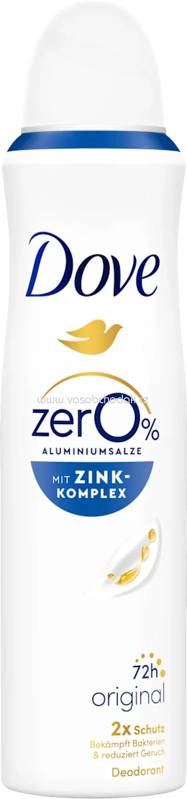 Dove Deospray Original mit Zink-Komplex, 150 ml Dove Deospray Original mit Zink-Komplex, 150 ml