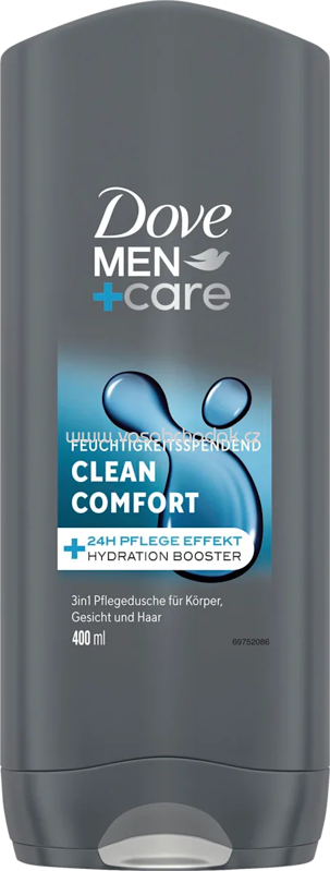 Dove MEN+CARE Pflegedusche Clean Comfort 3in1, 400 ml Dove MEN+CARE Pflegedusche Clean Comfort 3in1, 400 ml
