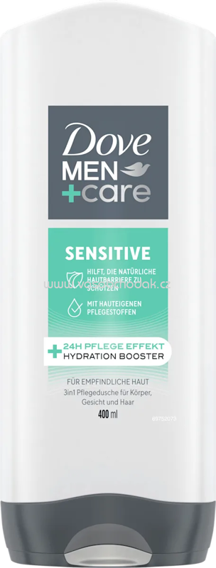 Dove MEN+CARE Pflegedusche Sensitive 3in1, 400 ml Dove MEN+CARE Pflegedusche Sensitive 3in1, 400 ml