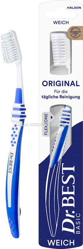Dr. Best Zahnbürste Basic Original weich, 1 St Dr. Best Zahnbürste Basic Original weich, 1 St