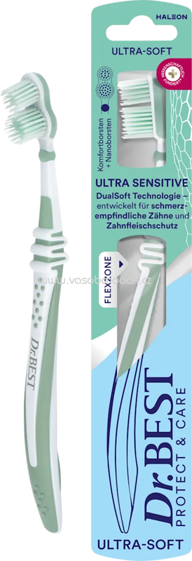 Dr. Best Zahnbürste Protect & Care UltraSensitive extra weich, 1 St Dr. Best Zahnbürste Protect & Care UltraSensitive extra weich, 1 St