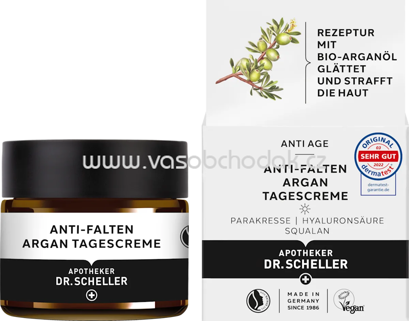 Dr. Scheller Anti Falten Gesichtscreme Argan, 50 ml