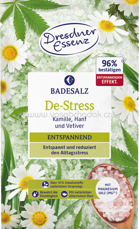Dresdner Essenz Badesalz De-Stress, 60 g Dresdner Essenz Badesalz De-Stress, 60 g