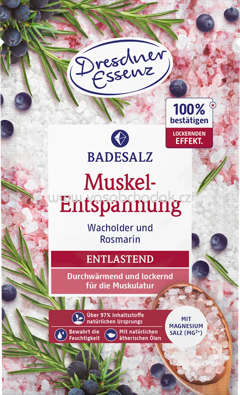 Dresdner Essenz Badesalz Muskelentspannung, 60 g Dresdner Essenz Badesalz Muskelentspannung, 60 g