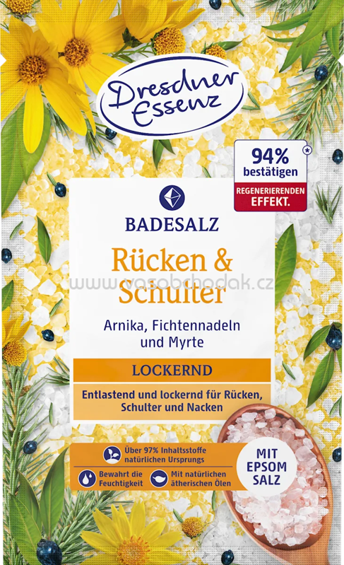 Dresdner Essenz Badesalz Rücken & Schulter, 60 g Dresdner Essenz Badesalz Rücken & Schulter, 60 g