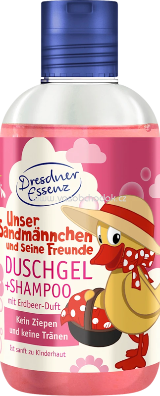 Dresdner Essenz Kinder Dusche & Shampoo 2in1 Schnatterienchen, 250 ml Dresdner Essenz Kinder Dusche & Shampoo 2in1 Schnatterienchen, 250 ml