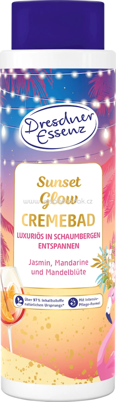 Dresdner Essenz Pflegebad Sunset Glow, 500 ml Dresdner Essenz Pflegebad Sunset Glow, 500 ml