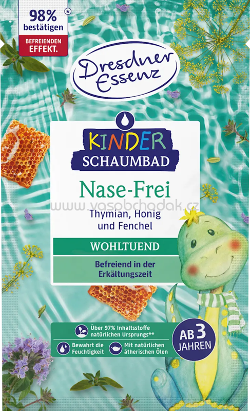 Dresdner Essenz Schaumbad Nase Frei, 40 ml Dresdner Essenz Schaumbad Nase Frei, 40 ml