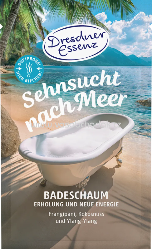 Dresdner Essenz Schaumbad Sehnsucht nach Meer, 60 g Dresdner Essenz Schaumbad Sehnsucht nach Meer, 60 g