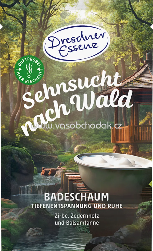 Dresdner Essenz Schaumbad Sehnsucht nach Wald, 60 g Dresdner Essenz Schaumbad Sehnsucht nach Wald, 60 g