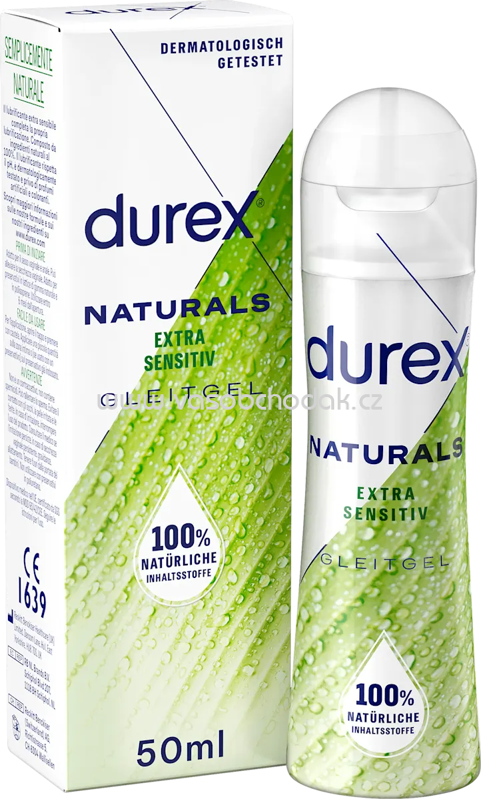 Durex Gleitgel Naturals Extra Sensitive, 50 ml Durex Gleitgel Naturals Extra Sensitive, 50 ml