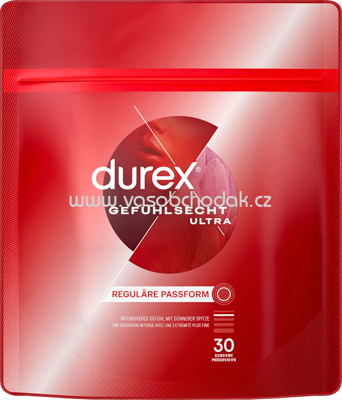 Durex Kondome Gefühlsecht Ultra, Breite 54mm, 30 St Durex Kondome Gefühlsecht Ultra, Breite 54mm, 30 St