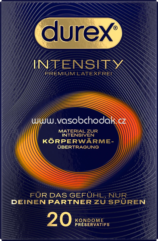 Durex Kondome Intensity, Breite 56mm, 20 St Durex Kondome Intensity, Breite 56mm, 20 St
