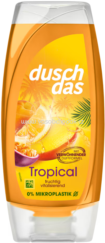 Duschdas Duschgel Tropical, 225 ml