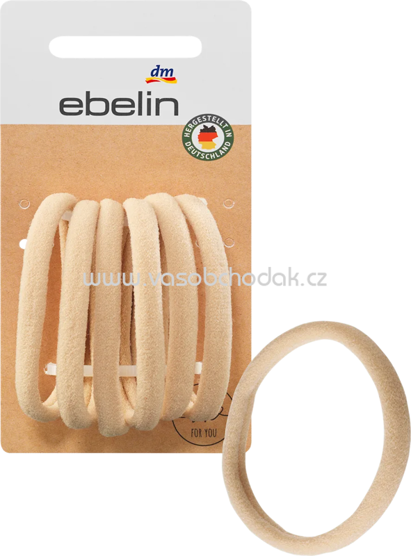 ebelin Haargummi blond weich, 6 St ebelin Haargummi blond weich, 6 St