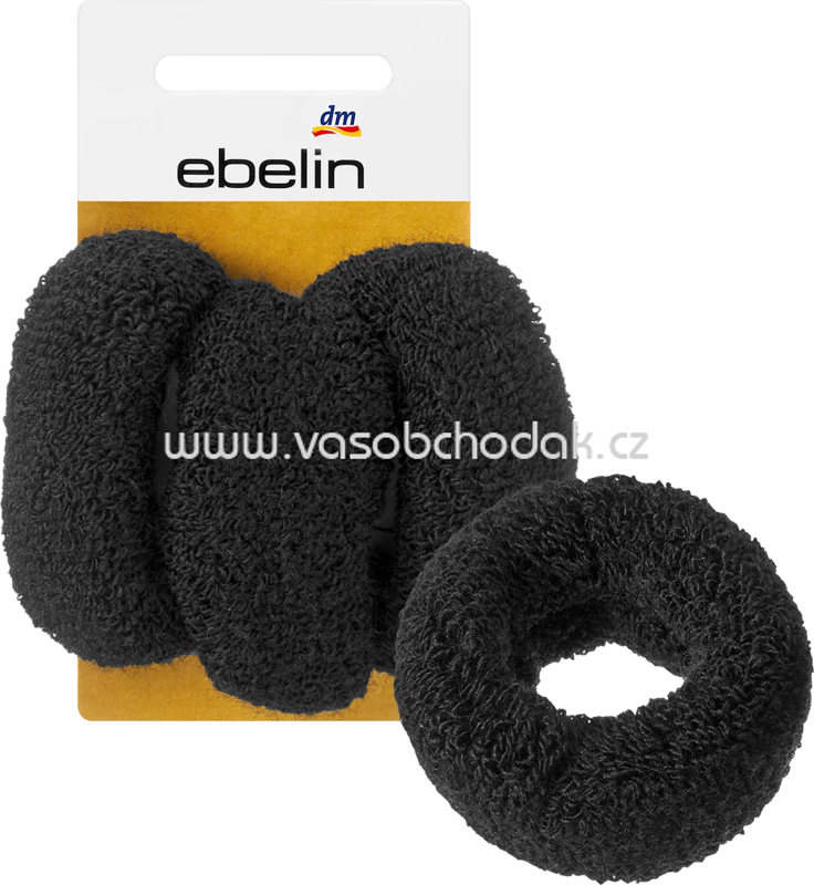 ebelin Haargummis dick schwarz, 3 St ebelin Haargummis dick schwarz, 3 St