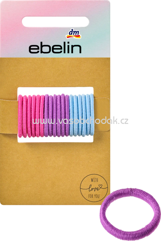 ebelin Haargummis mini bunt, 18 St ebelin Haargummis mini bunt, 18 St
