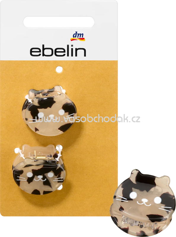 ebelin Haarklammern Katzen, 2 St ebelin Haarklammern Katzen, 2 St