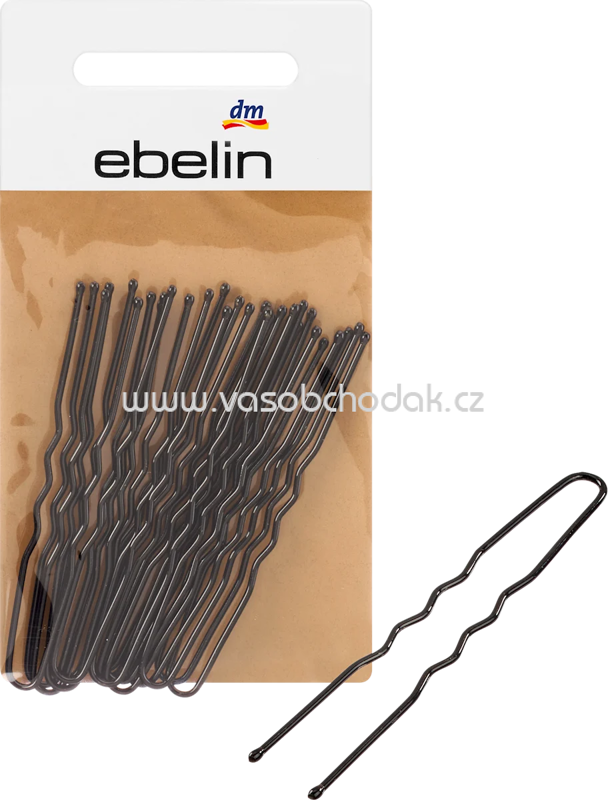 ebelin Haarnadeln lang schwarz, 15 St ebelin Haarnadeln lang schwarz, 15 St