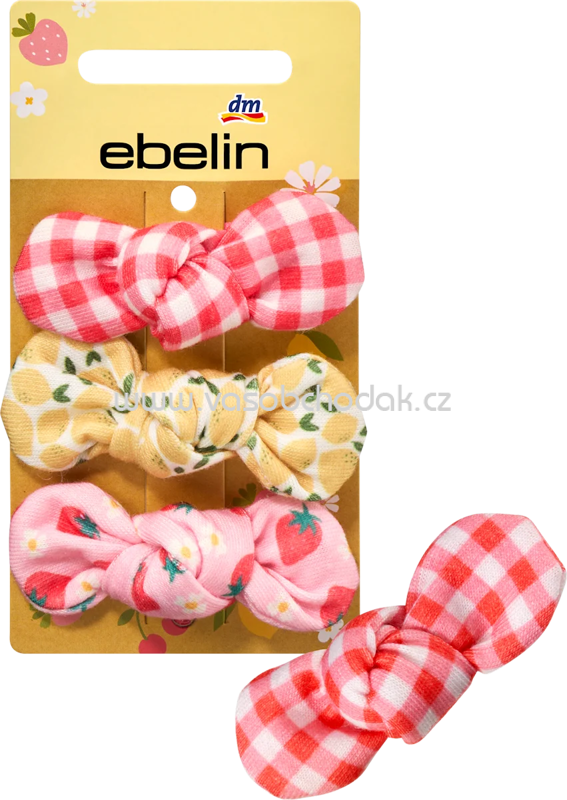 ebelin Haarclips mit Schleife, 3 St ebelin Haarclips mit Schleife, 3 St